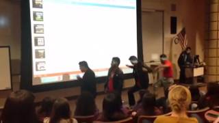 New brothers of Omega Delta Phi, Epsilon Chapter. Alpha Chi