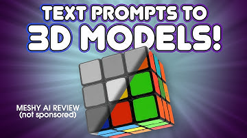 Text Prompt to 3D Models! Honest Meshy AI Review | Not Sponsored