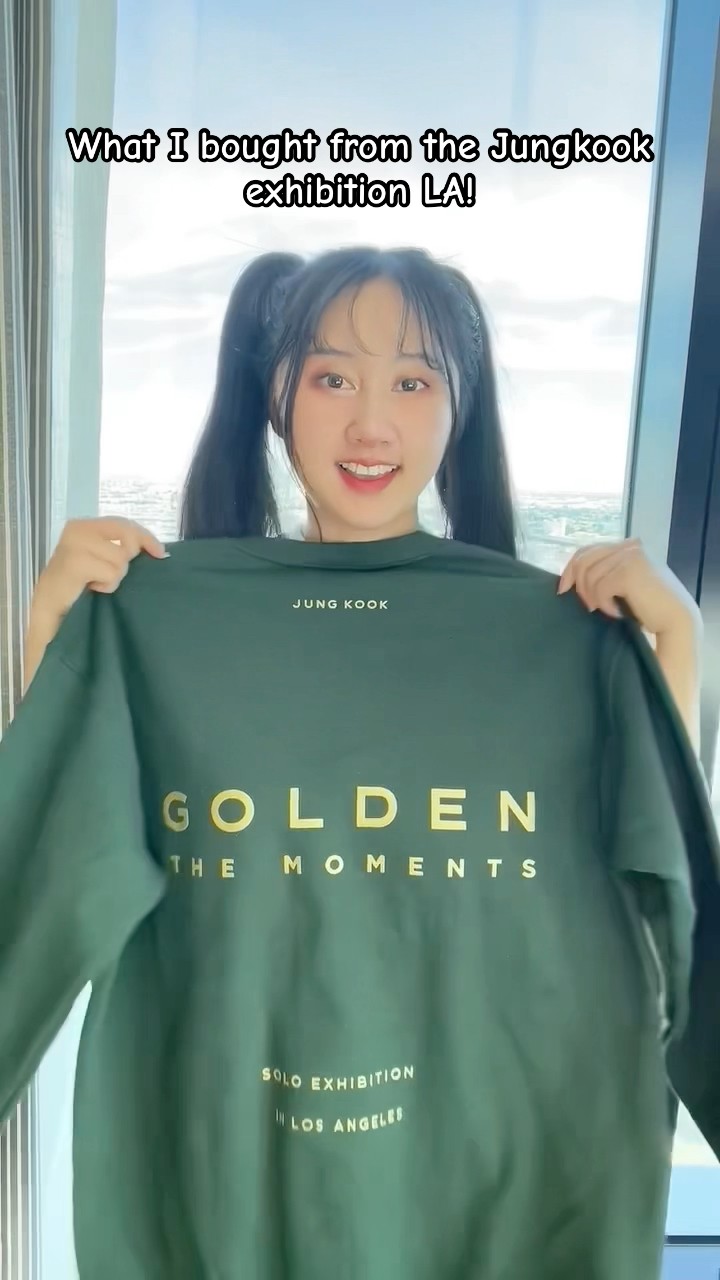 What I bought from the Jungkook exhibition LA!? #jungkook #bts #jungkook_golden #shorts