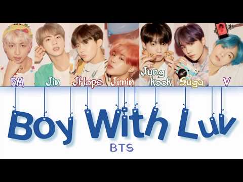 BTS (방탄소년단) 'Boy With Luv (Without Halsey ver.)' | (Color Coded LYRICS Han/Rom/Eng/가사)