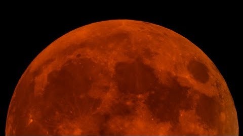 Super Blood Wolf Moon Lunar Eclipse 20 Jan 2019 | Nikon Coolpix p1000