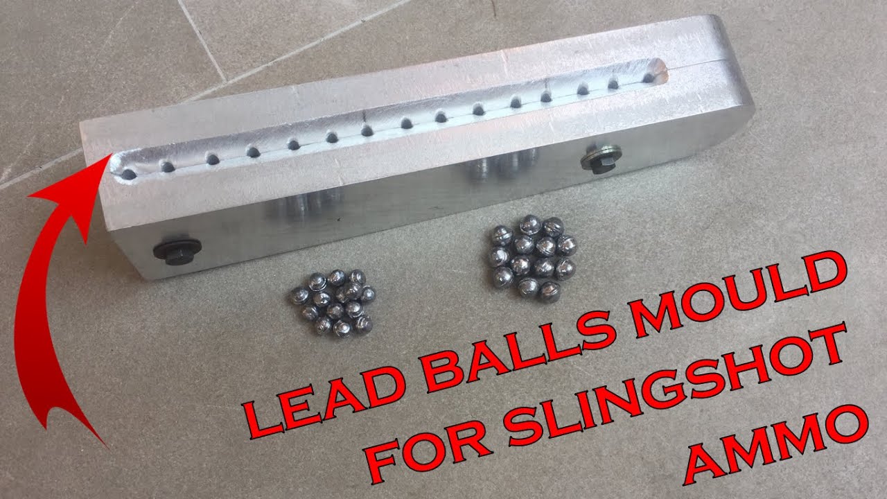 17] lead balls mould for slingshot ammo 