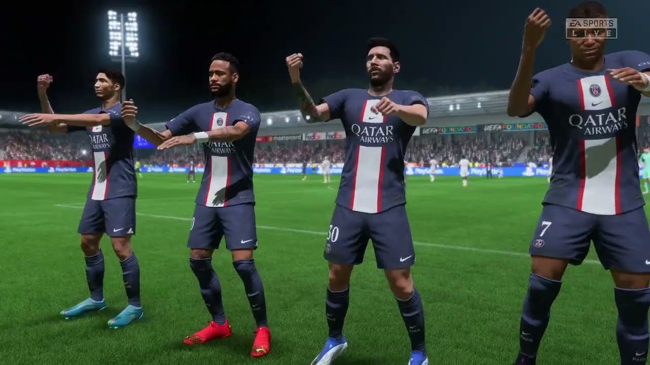 خسارة موناكو | باريس سان جيرمان x موناكو | فيفا 23 | 4K | HD | FPS | FIFA23 | FHD