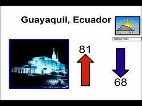 El Pronstico Del Tiempo: Ecuador (Hilario & Bernardo)