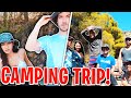 JAKE AND WATER GO CAMPING! /w Friends
