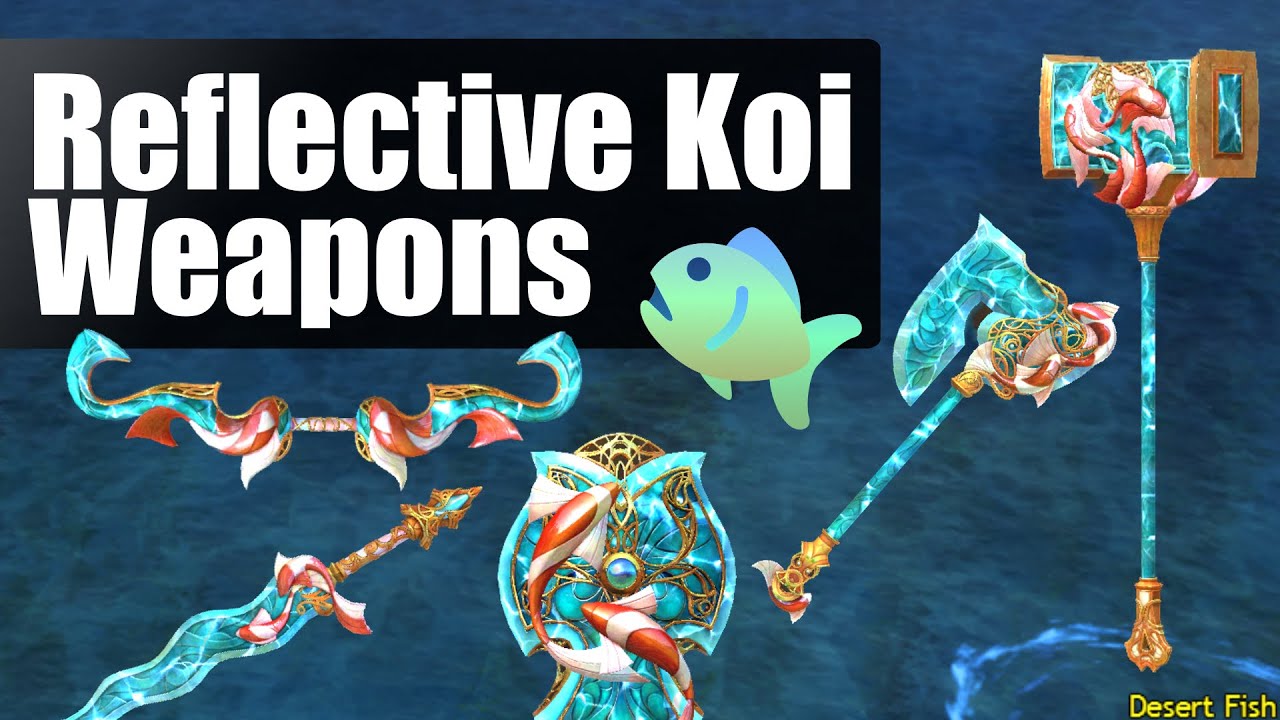 GW2 Reflective Koi Weapon Preview YouTube