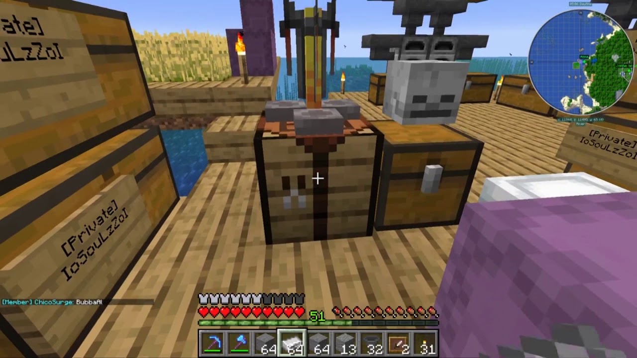 BrokenNinja Plays Minecraft on the Sector Alpha Vanilla Server - YouTube