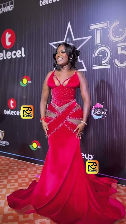 Fella Makafui At The TGMA’s Red  Carpet Tonight  2024