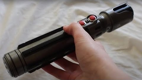 REVIEW Custom Saberforge ASP Lightsaber 
