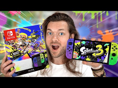 Is the Splatoon 3 OLED the BEST Nintendo Switch YET?!