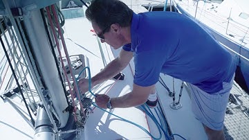 SAIL EXCHANGE || How to measure your boat for Headsail with a Headfoil or Hanks (without a Furler)