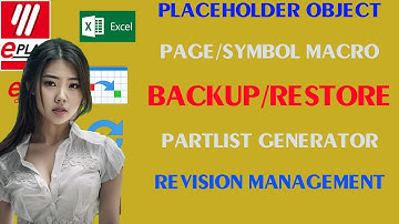 Eplan electric Tutorial | How to BACKUP & RESTORE project