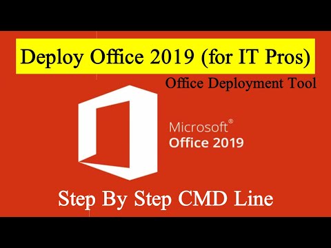 Install Office 2019 by using the Office Deployment Tool