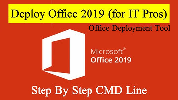 Install Office 2019 by using the Office Deployment Tool