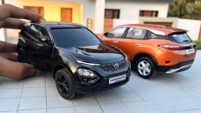 Converting Tata Harrier Into Harrier Dark Edition | Indian Car Diecast  Scale Model Modifications - Youtube