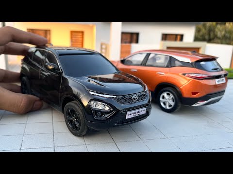 Modifying Tata Harrier into Harrier Dark Edition at Aastik Modifications | Diecast Model Cars