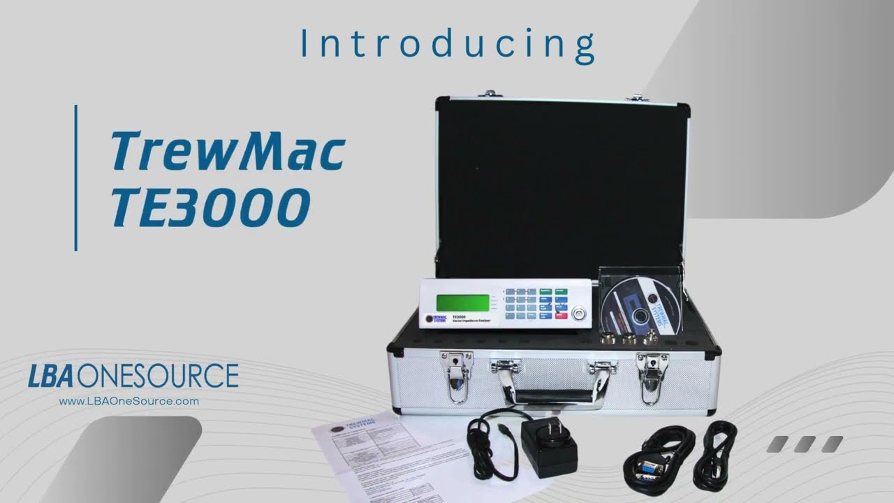 TrewMac TE3000 Vector Impedance Analyzer - LBA One Source