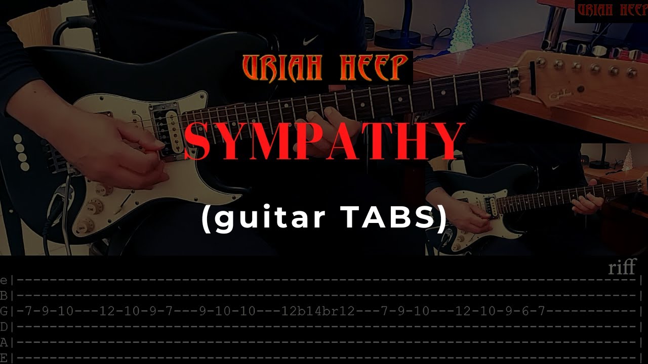 URIAH HEEP - Sympathy (guitar TABS)