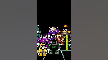 Where are they coming from?!  #megaman #gameanimation #spriteanimation  #2danimation