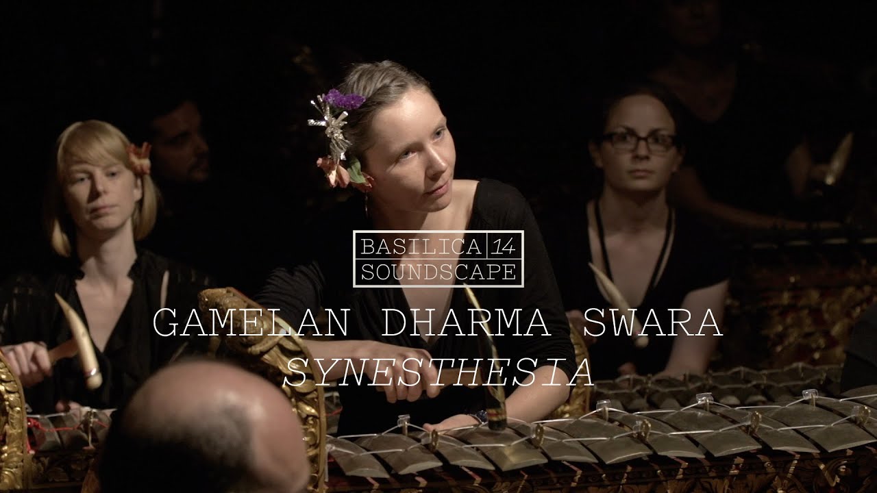 Ver Gamelan Dharma Swara perform "Synesthesia" - Basilica Soundscape 2014 no YouTube Ver Gamelan Dharma Swara perform "Synesthesia" - Basilica Soundscape 2014 no YouTube