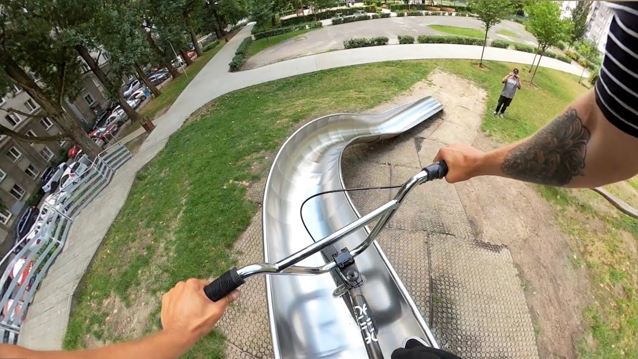 BMX NA PLACU ZABAW | Babka dzwoni na policję 🥵