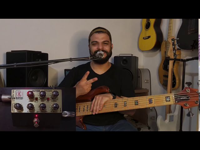 Eden CaliforniWah Bass Filter Pedal Demo - YouTube