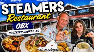 Steamers Restaurant Review | We Ordered the Most Popular Dishes at Steamers in OBX!