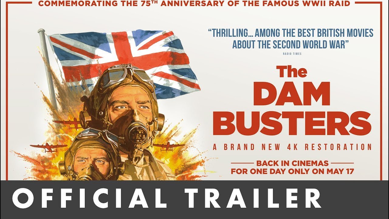 THE DAM BUSTERS   Official Trailer   Newly restored in 4k