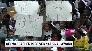 Selma teacher receives national award