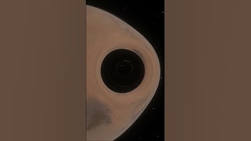 Entering a Wormhole Above Mars