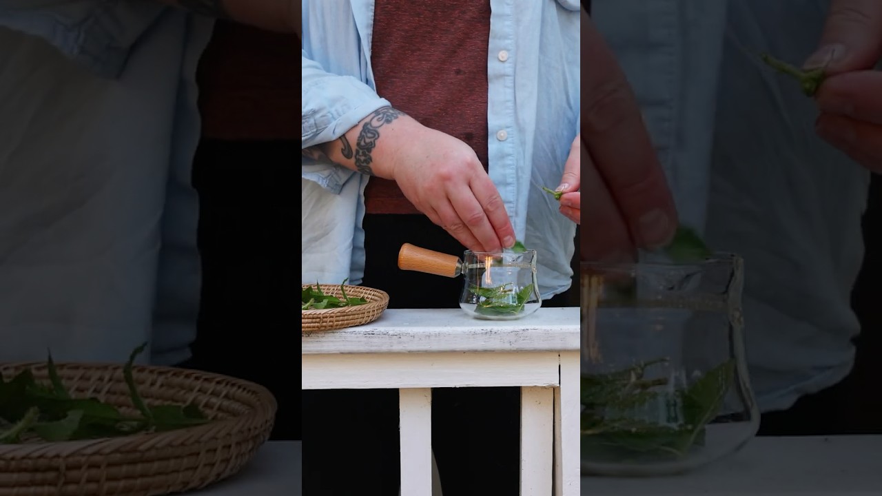 Iced Herbal Tea | from garden to cup