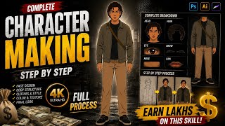 4k Horror Character Making Like Scary Pumpkin 🎃| Step by Step Tutorial |  screenshot 5