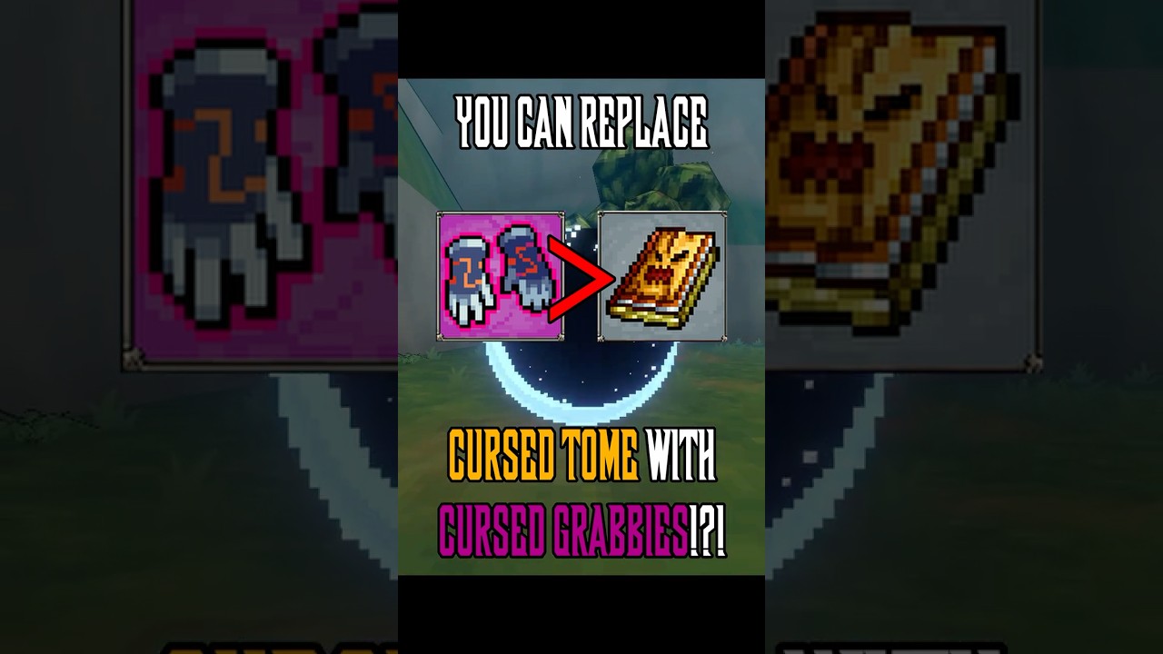 В MEGABONK можно заменить ПРОКЛЯТЫЙ Фолиант на ПРОКЛЯТЫЙ ХРАББИС! 