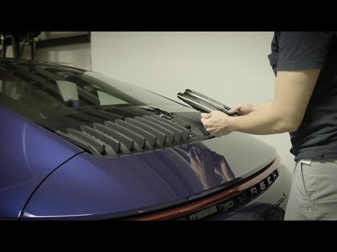 Porsche 911 S 992 DIY: Clear 3rd brake light install