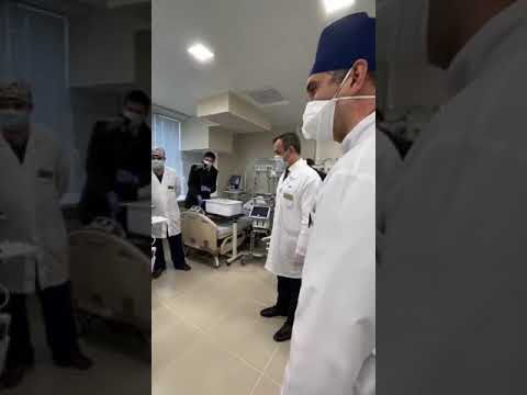 Рөстәм Миңнеханов Республика клиник хастаханәсендә булды