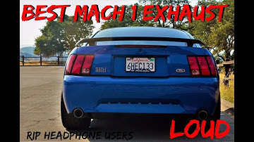 2003 Mustang Mach 1 Exhaust | Tunnel Pulls!