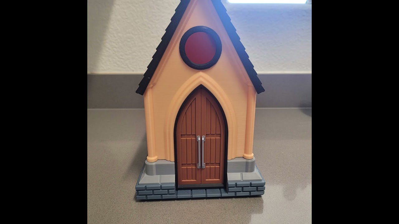Gothic Birdhouse, Time Lapse