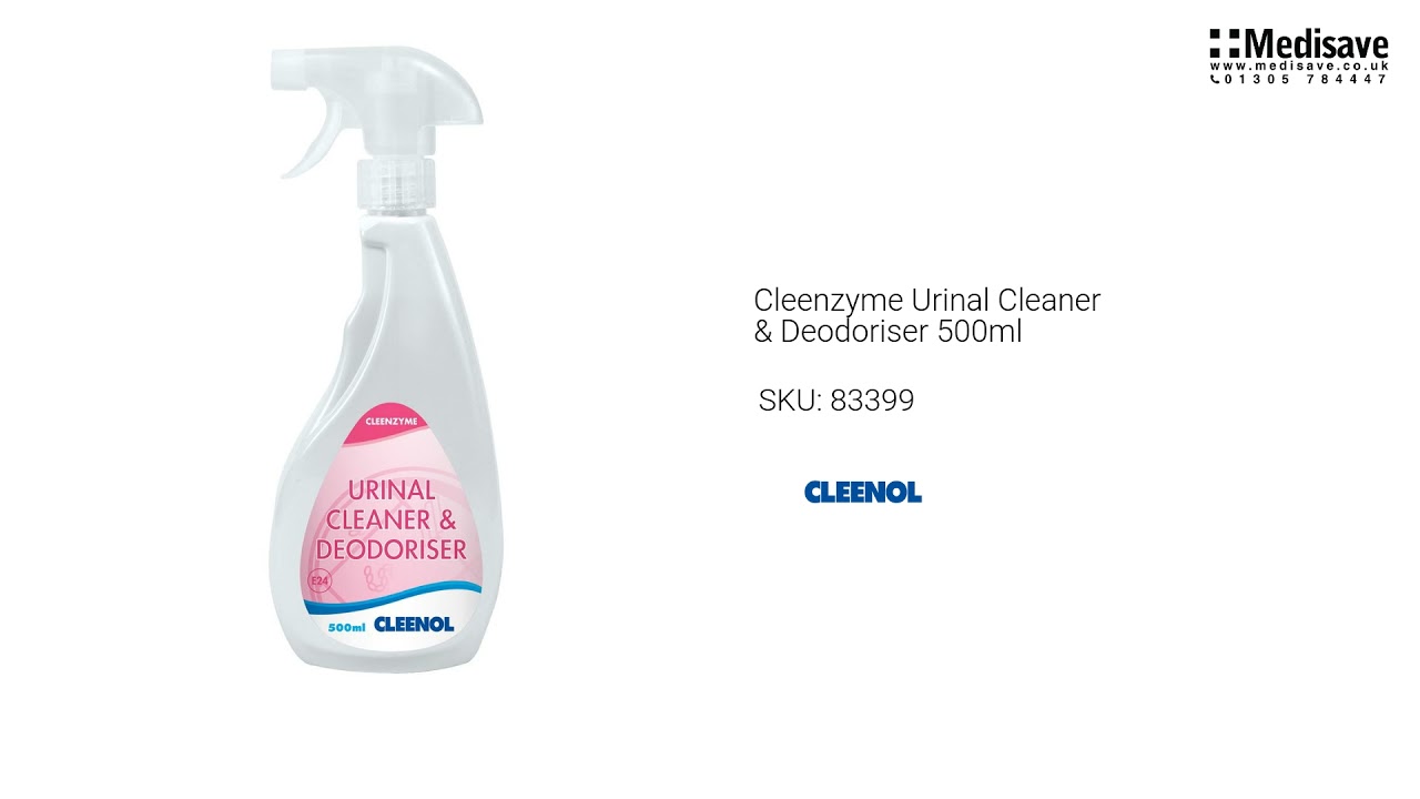 Cleenzyme Urinal Cleaner Deodoriser 500ml 83399