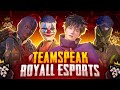 TEAMSPEAK ROYALL ESPORTS | PUBG MOBILE | IPHONE 14 PRO | 90 FPS