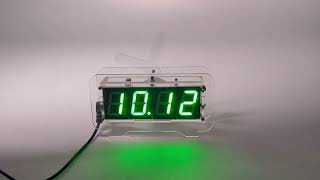 Green LED Electronic Clock DIY Kit