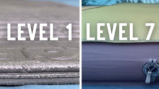 The 7 Levels of Sleeping Pads (for Camping)