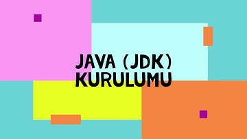 JAVA (JDK) KURULUMU - JAVA INSTALLATION  // JDK-19