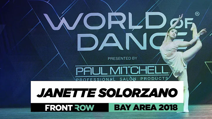 Janette Solorzano | FrontRow | World of Dance Bay ...