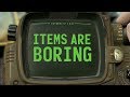 Items In Open-World Games Are Boring