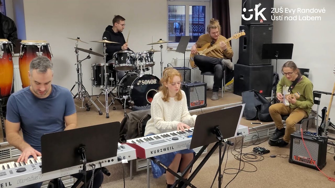 ÚSTÍ N.L. ZUŠ Evy Randové představuje popové kapely👍🎸🎶