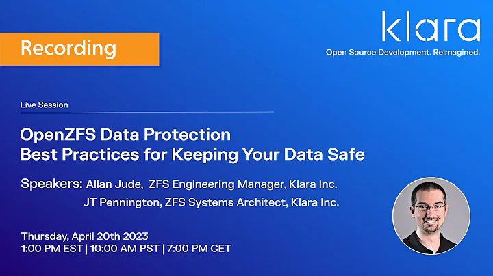OpenZFS Data Protection – Best Practices for Keeping Your Data Safe