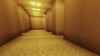 Building The Backrooms in Minecraft