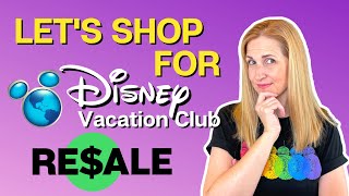 Let's Shop for Disney Vacation Club Resale! DVC Resale Companies, Terms, & How to Make an Offer screenshot 1