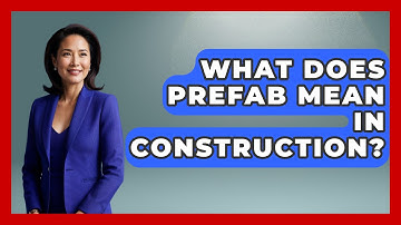What Does Prefab Mean In Construction? - Civil Engineering Explained