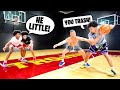 Me & Cam Wilder Vs Marcelas Howard & His Little Brother In 2v2 Basketball!